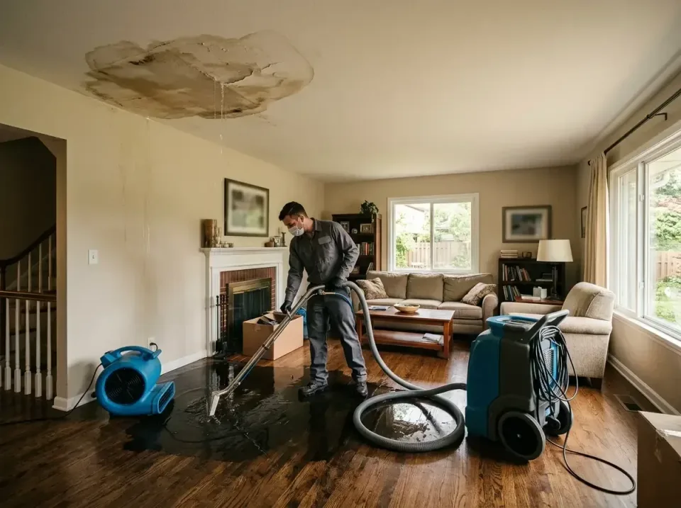 attic-pipe-burst-ceiling-drip-008 — frequently asked questions, Water Damage Restoration & Carpet Care in Hillsville, VA